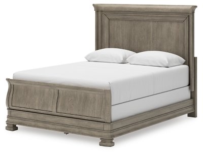 Lexorne Queen Sleigh Bed, Dresser and Mirror - Image 12