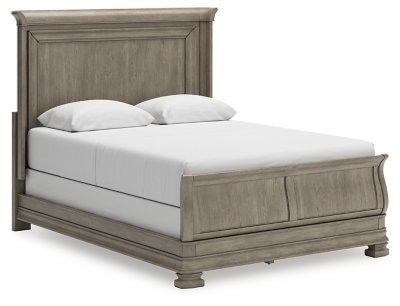 Lexorne Queen Sleigh Bed, Dresser and Mirror - Image 9