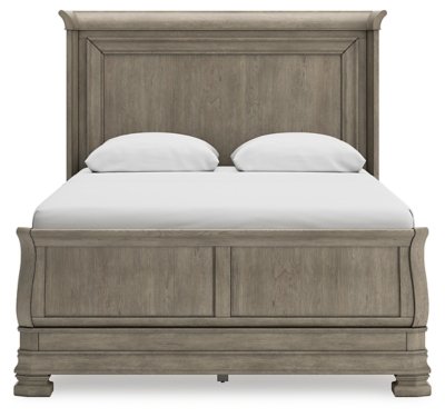 Lexorne Queen Sleigh Bed, Dresser and Mirror - Image 11