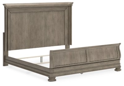 Lexorne California King Sleigh Bed, Dresser and Mirror - Image 11