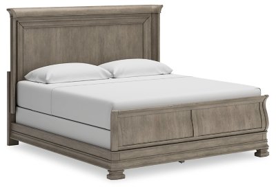 Lexorne California King Sleigh Bed, Dresser and Mirror - Image 10
