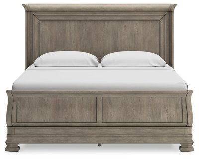 Lexorne California King Sleigh Bed, Dresser and Mirror - Image 12