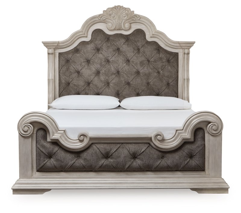 Valleymont California King Upholstered Panel Bed - Image 4