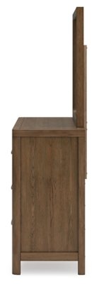 Cabalynn King Panel Bed with Storage, Dresser and Mirror - Image 6