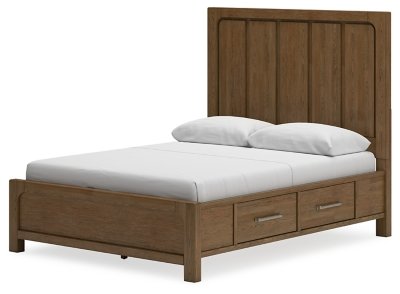 Cabalynn Queen Panel Bed with Storage, Dresser and Mirror - Image 13