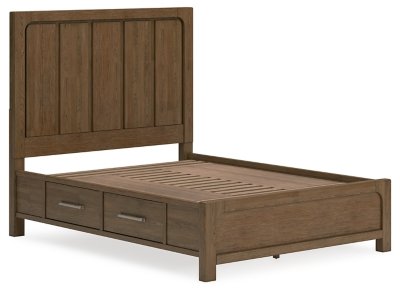 Cabalynn Queen Panel Bed with Storage, Dresser and Mirror - Image 10