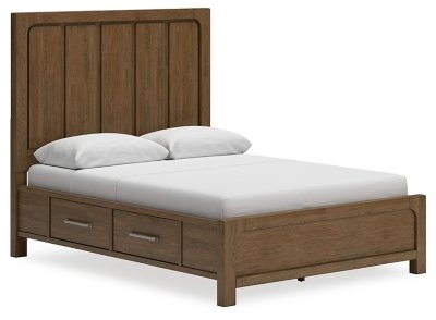 Cabalynn Queen Panel Bed with Storage, Dresser and Mirror - Image 11