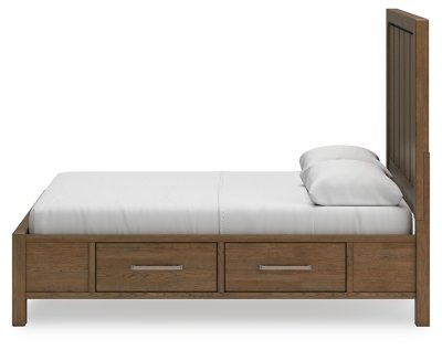 Cabalynn Queen Panel Bed with Storage, Dresser and Mirror - Image 14