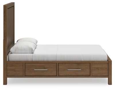 Cabalynn Queen Panel Bed with Storage, Dresser and Mirror - Image 16