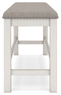 Robbinsdale Counter Height Dining Table, 4 Barstools and Bench - Image 5