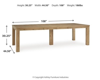 Galliden Extension Dining Table and 8 Chairs - Image 11