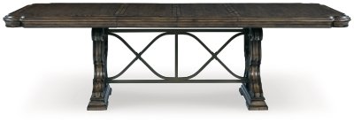 Maylee Dining Table with 6 Chairs and Buffet and Hutch - Image 6