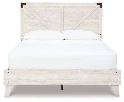 Shawburn Queen Crossbuck Panel Platform Bed - Image 4