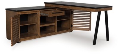 Kallari Credenza with Desk Return - Image 4