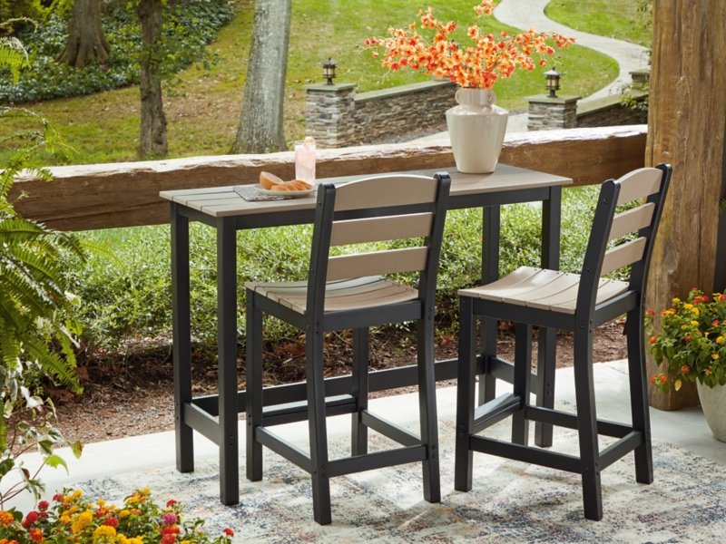 Moondance Outdoor Counter Table and 2 Barstools - Image 3