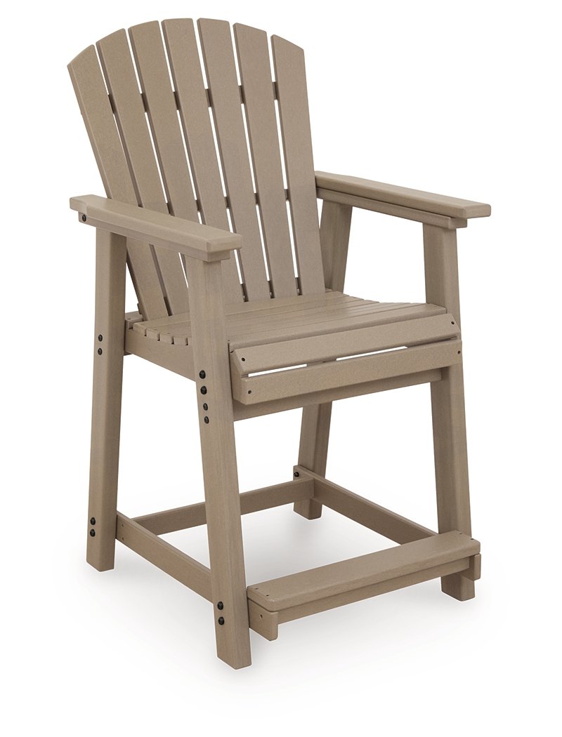 Sandy Dune Outdoor Counter Height Bar Stool (Set of 2) - Image 4