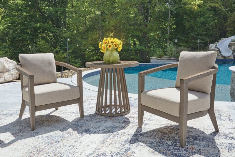 Cool Days Outdoor Chairs with Cushions/Table (Set of 3) - Image 10