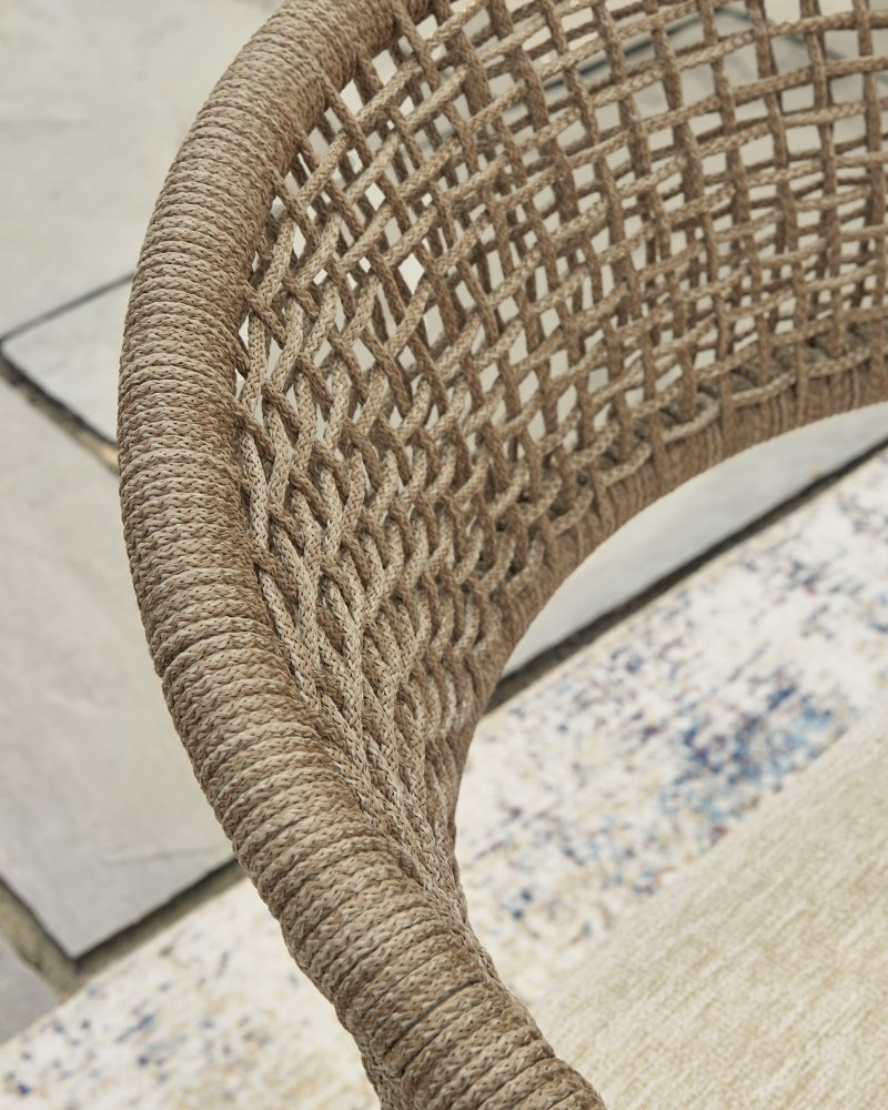 Ocean Park Outdoor Arm Chair with Cushion (Set of 4) - Image 7