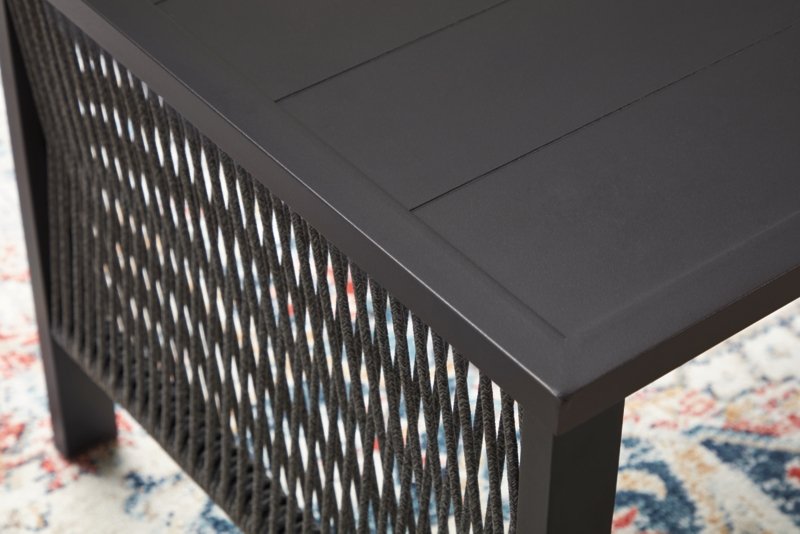 Bodega Island Outdoor Love/Chairs/Table Set (Set of 4) - Image 8