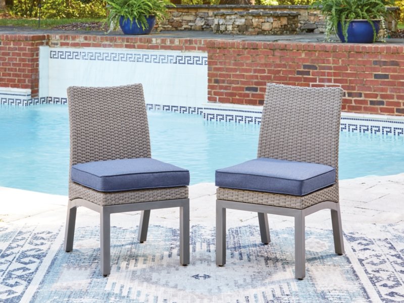 Dillon Beach Outdoor Side Chair with Cushion (Set of 2) - Image 3
