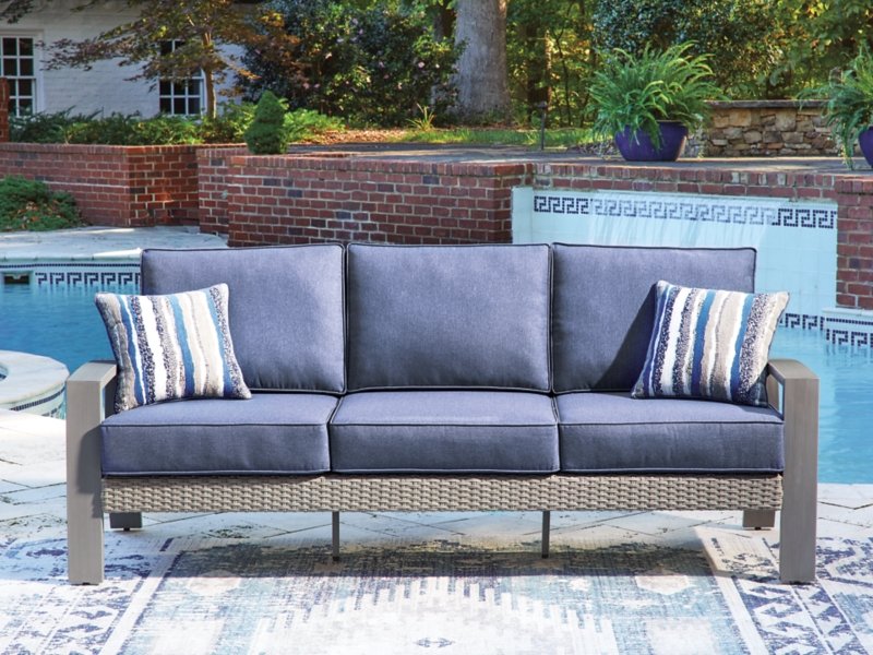 Dillon Beach Outdoor Sofa with Cushion - Image 3