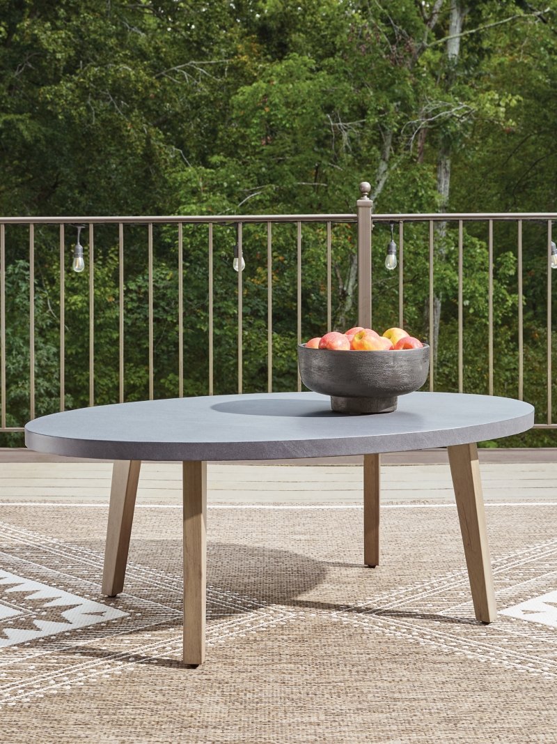 Francis Beach Outdoor Coffee Table - Image 3