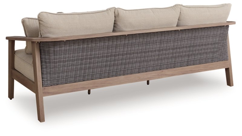 Francis Beach Outdoor Sofa with Cushion - Image 5