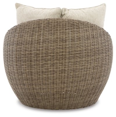 Danson 2 Swivel Lounge Chairs and End Table - Image 8