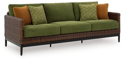 Horizon Hall Outdoor Sofa, 2 Lounge Chairs, Ottoman and Coffee Table - Image 14