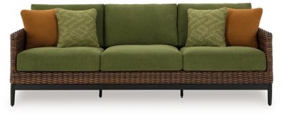 Horizon Hall Outdoor Sofa, 2 Lounge Chairs, Ottoman and Coffee Table - Image 13