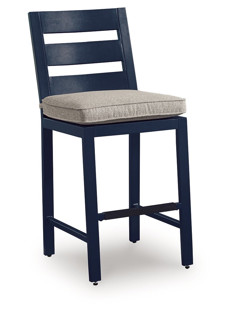 Mabry Shores Outdoor Counter Height Bar Stool (Set of 2) - Image 4