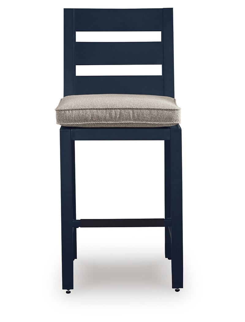 Mabry Shores Outdoor Counter Height Bar Stool (Set of 2) - Image 5