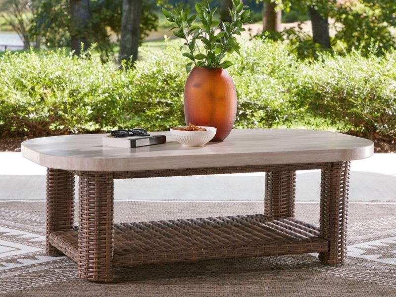 Angel Island Outdoor Coffee Table - Image 3