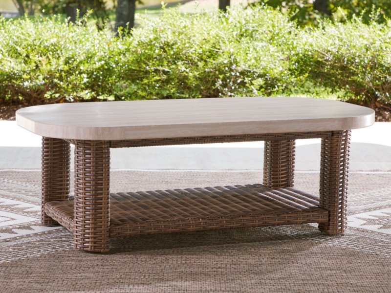Angel Island Outdoor Coffee Table - Image 7