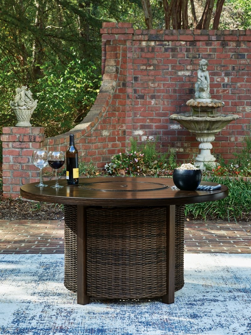 Drakes Beach Outdoor Fire Pit Table - Image 6