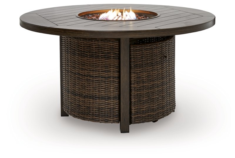 Drakes Beach Outdoor Fire Pit Table - Image 4