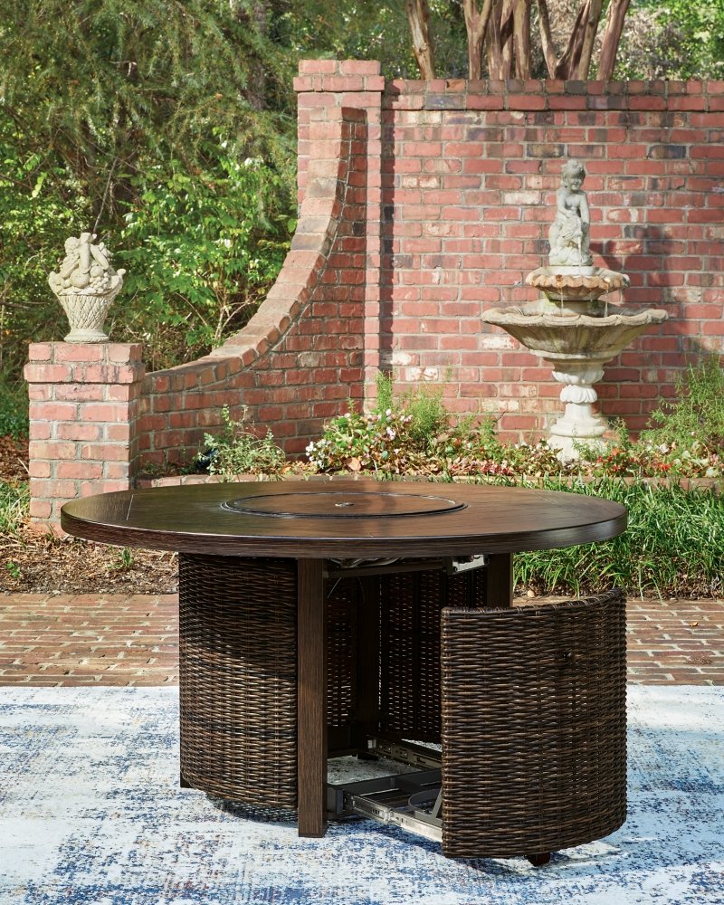 Drakes Beach Outdoor Fire Pit Table - Image 7