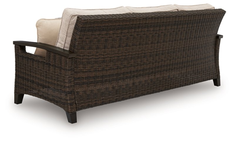 Drakes Beach Outdoor Sofa with Cushion - Image 5