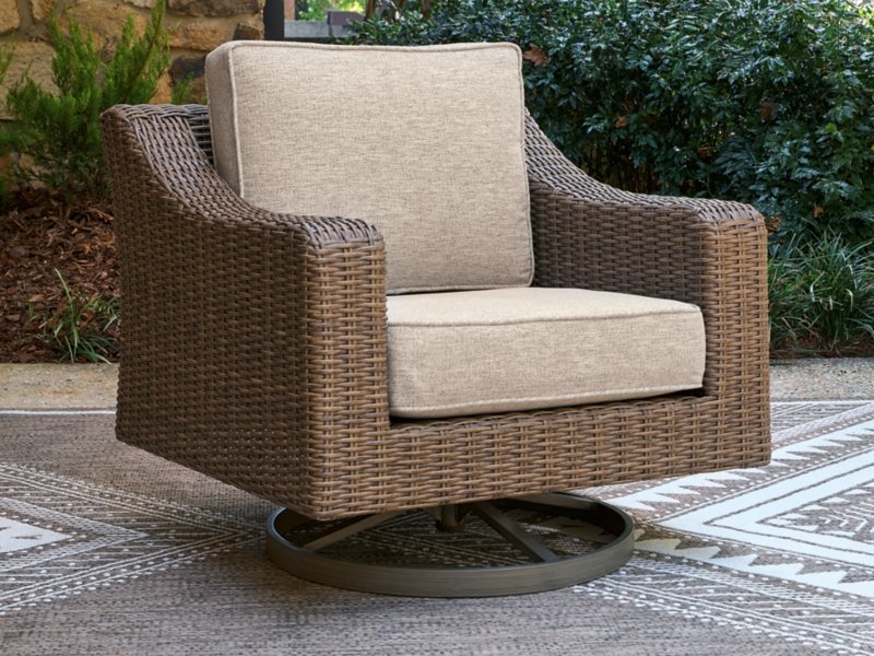 Carmel Bay Swivel Lounge with Cushion - Image 3