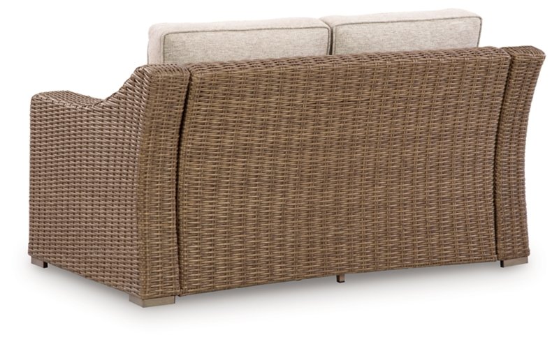 Carmel Bay Outdoor Loveseat with Cushion - Image 5