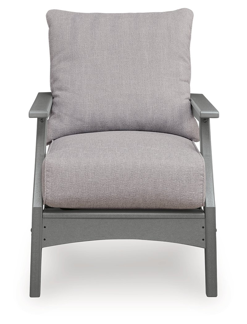 Lone View Bay Outdoor Lounge Chair with Cushion - Image 5