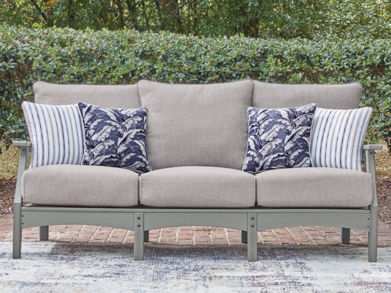 Lone View Bay Outdoor Sofa with Cushion - Image 3