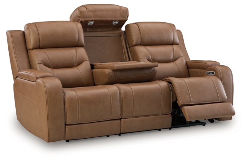 Guru Power Reclining Sofa with Audio Seating - Image 4