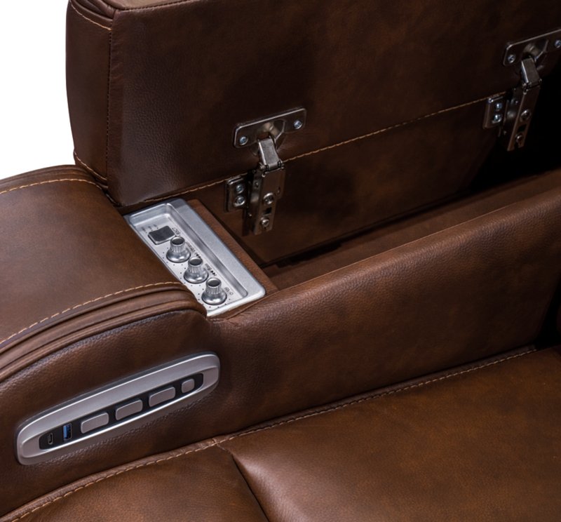 Guru Power Reclining Sofa with Audio Seating - Image 13
