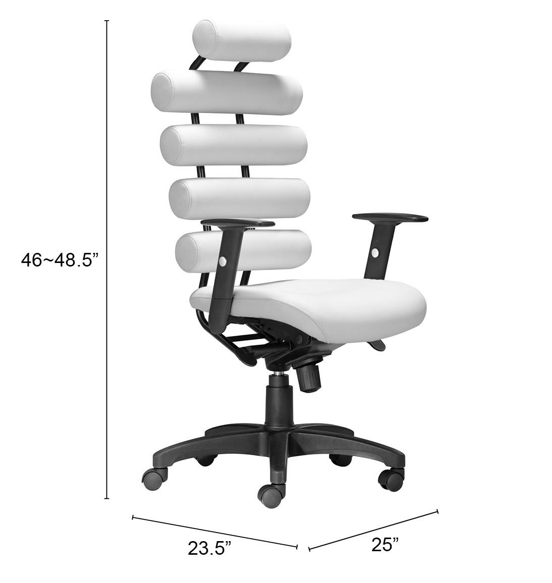 Unico Office Chair White - Image 10