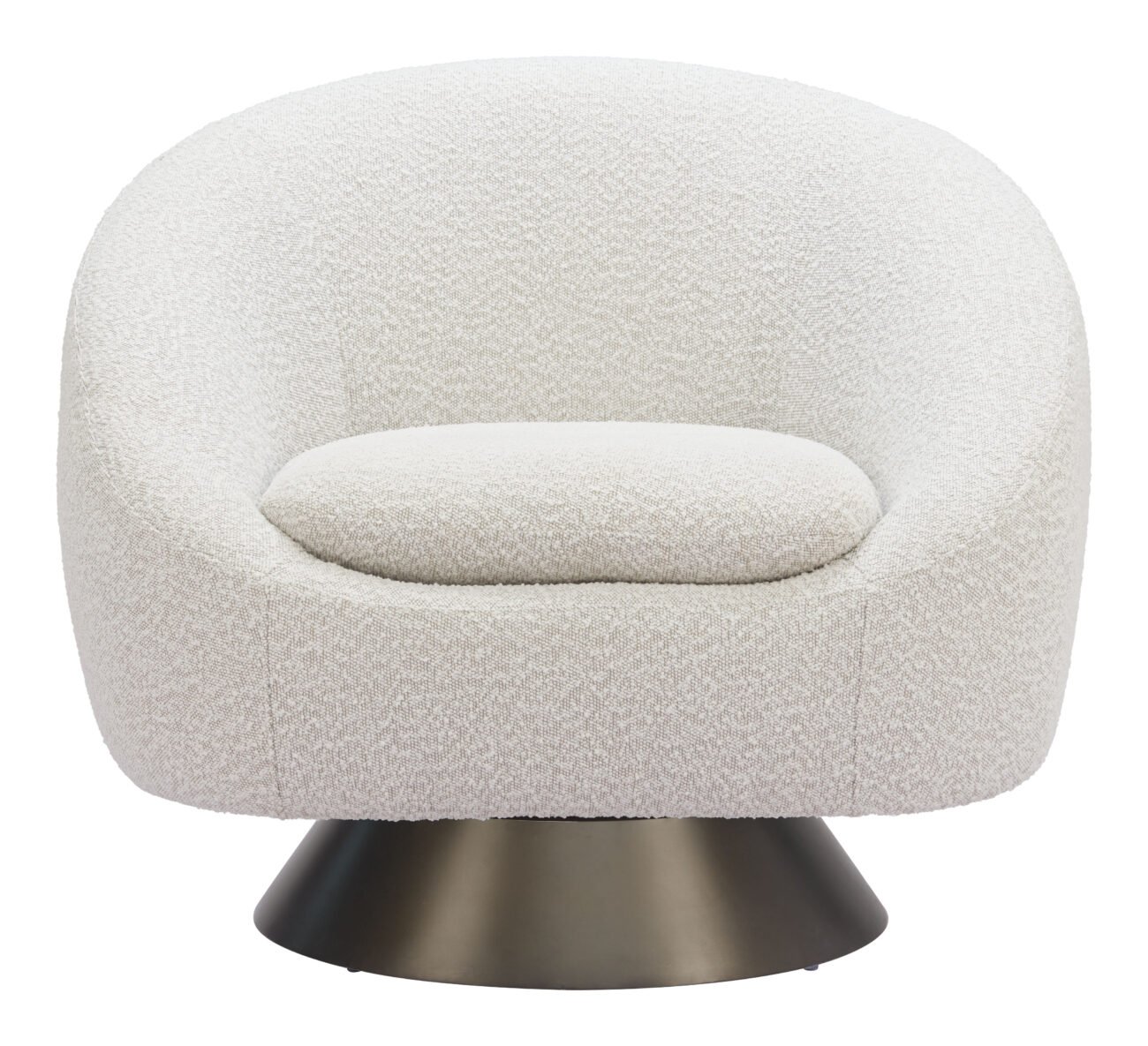 Modan Swivel Chair Misty Gray - Image 3