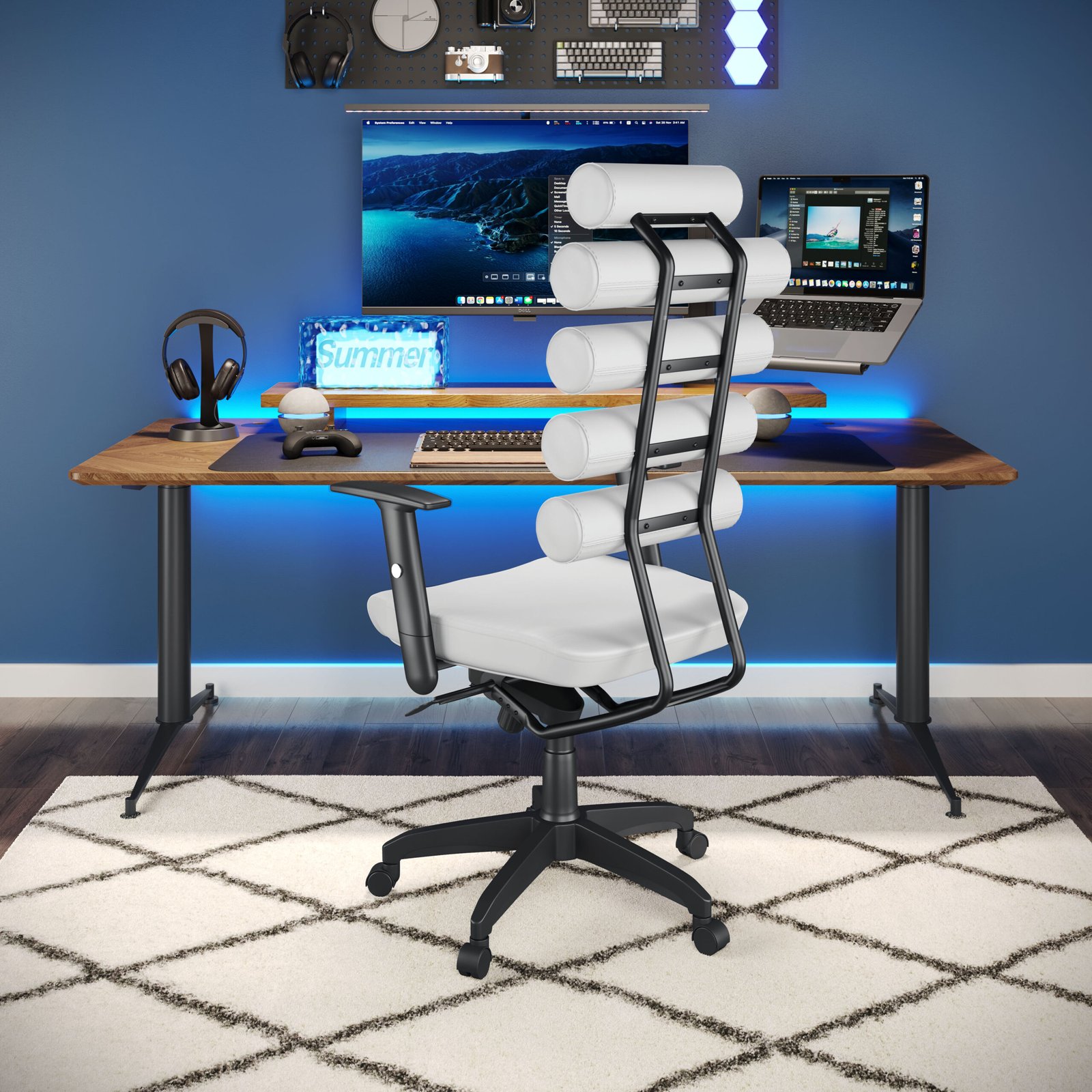 Unico Office Chair White - Image 2