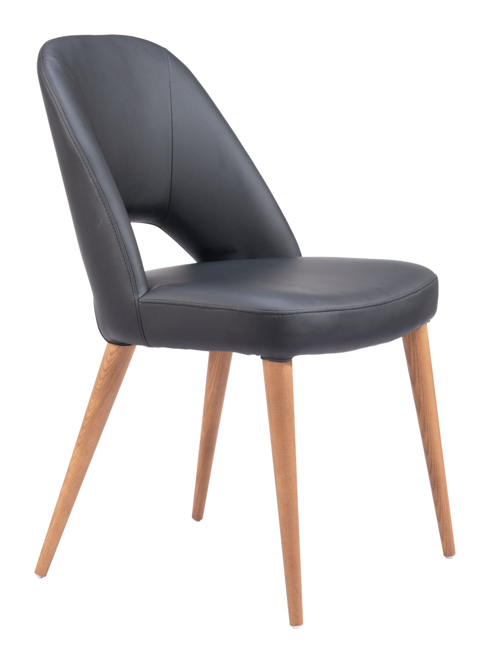 Leith Dining Chair (Set of 2) Black - Image 6