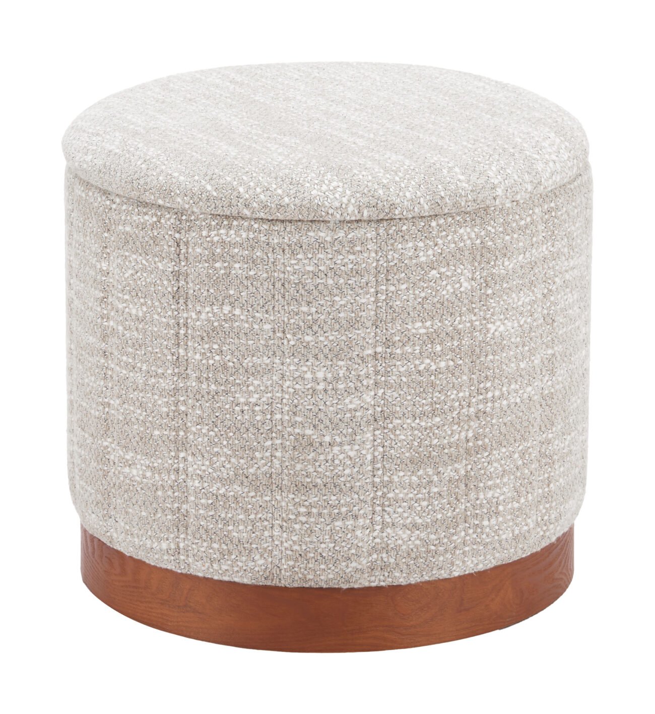 Fije Storage Ottoman Gray - Image 4