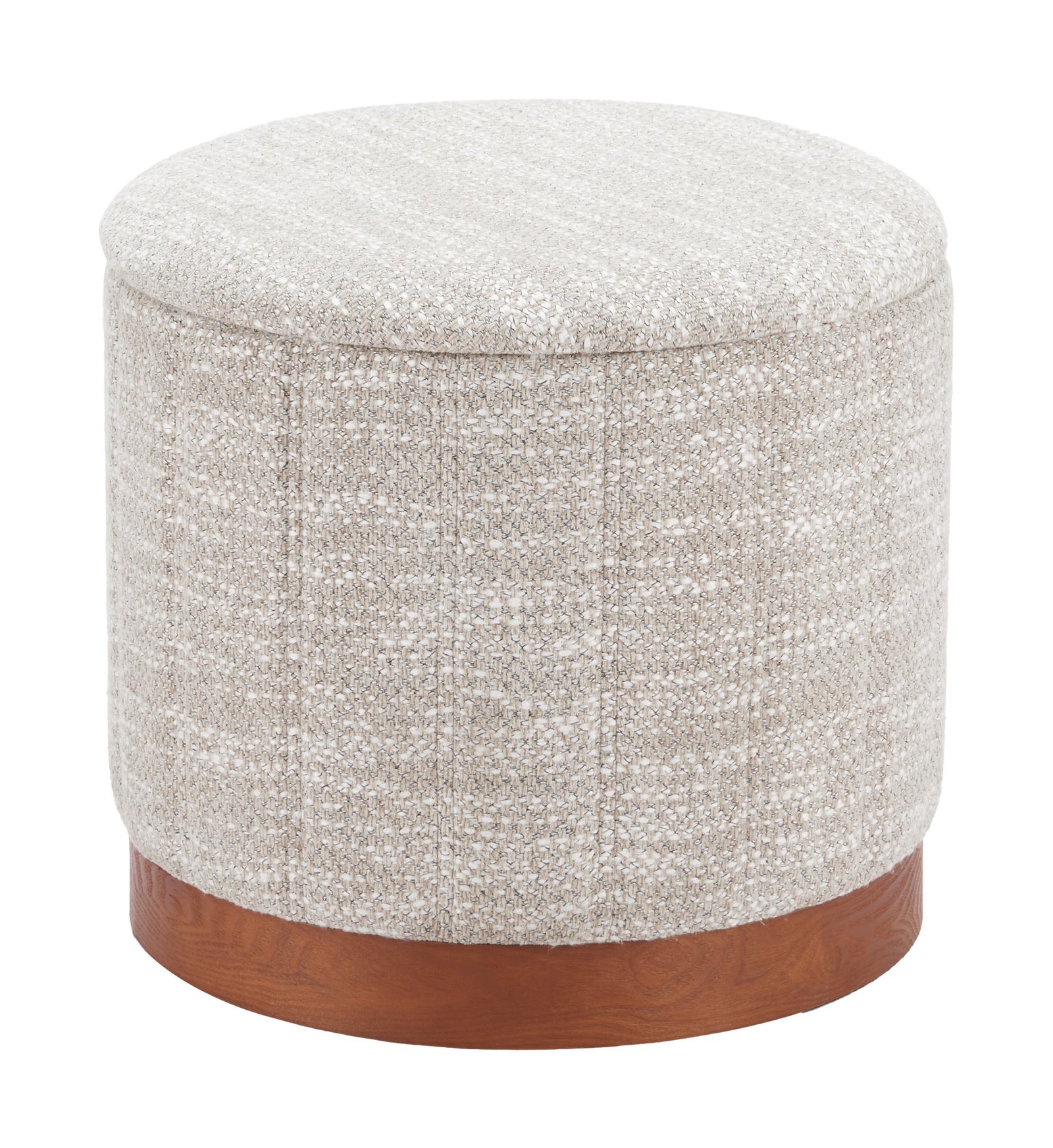 Fije Storage Ottoman Gray - Image 4